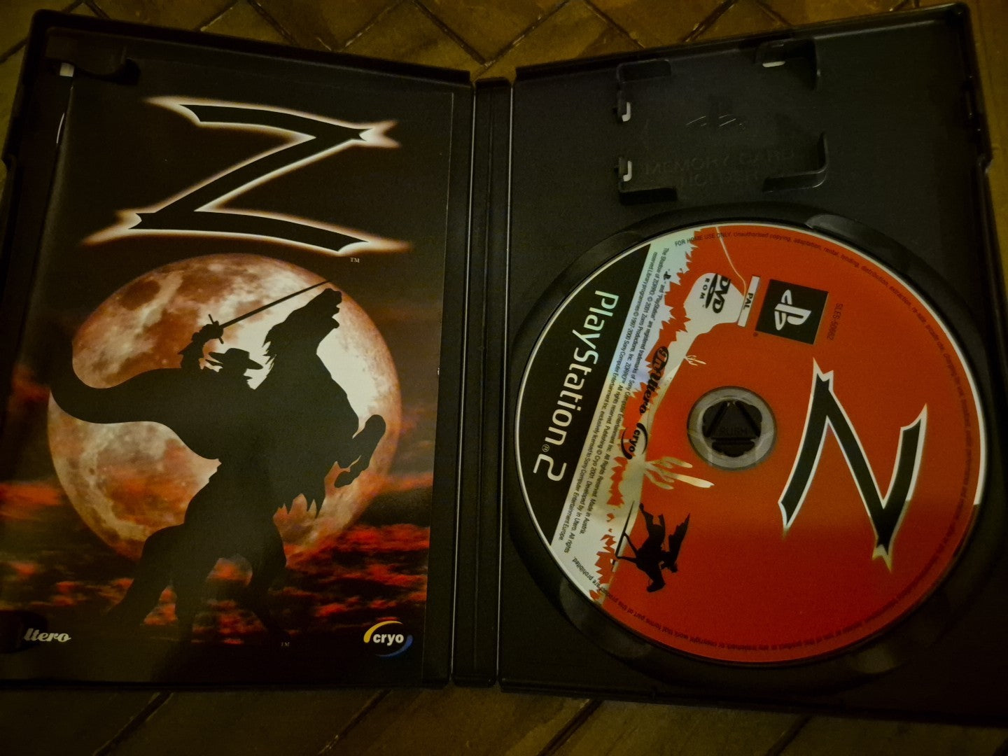 The Shadow Of Zorro PlayStation 2 Pal Complete With Manual PS2