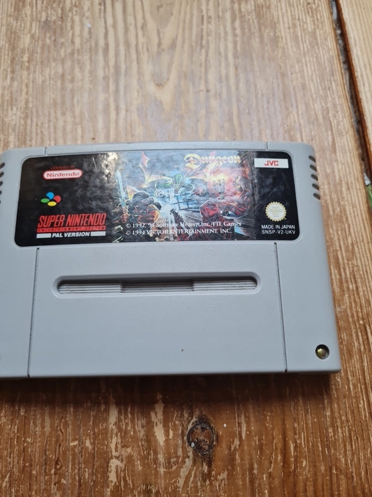 Dungeon Master SNES Super Nintendo PAL UKV