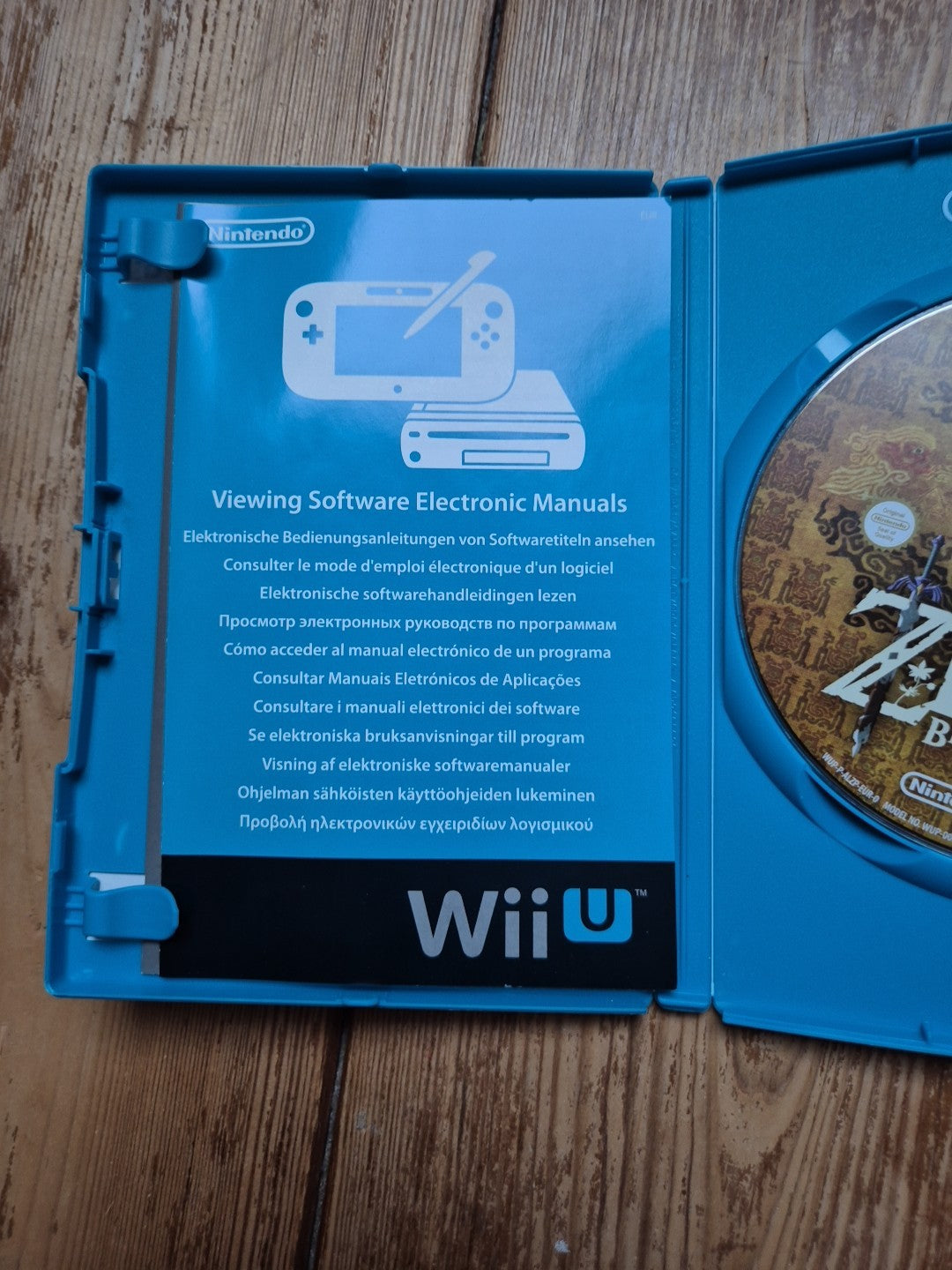 The Legend of Zelda: Breath of the Wild - Nintendo Wii U 2017 PAL UK