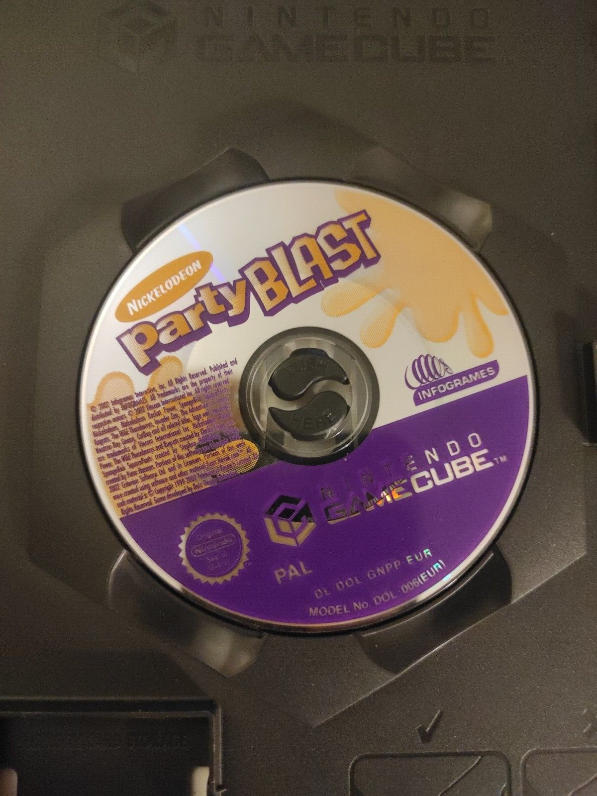 Nickelodeon Party Blast (Nintendo GameCube) - PAL UK Complete with Manual