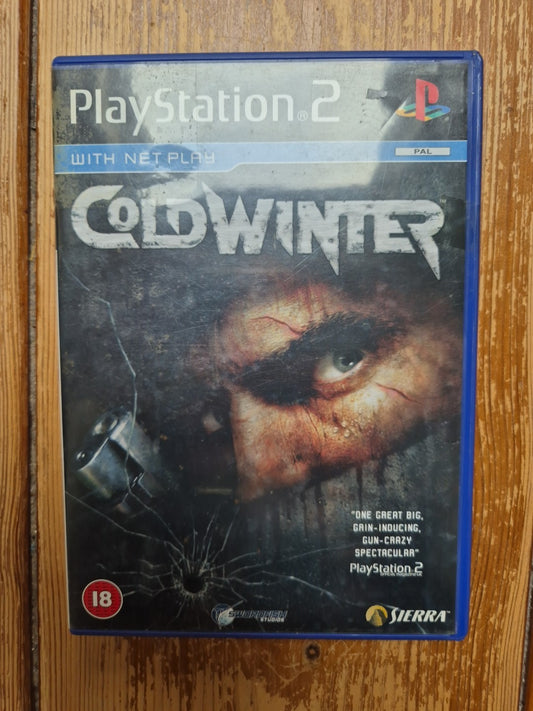 Cold Winter - PlayStation 2 PS2 - Complete With Manual PAL
