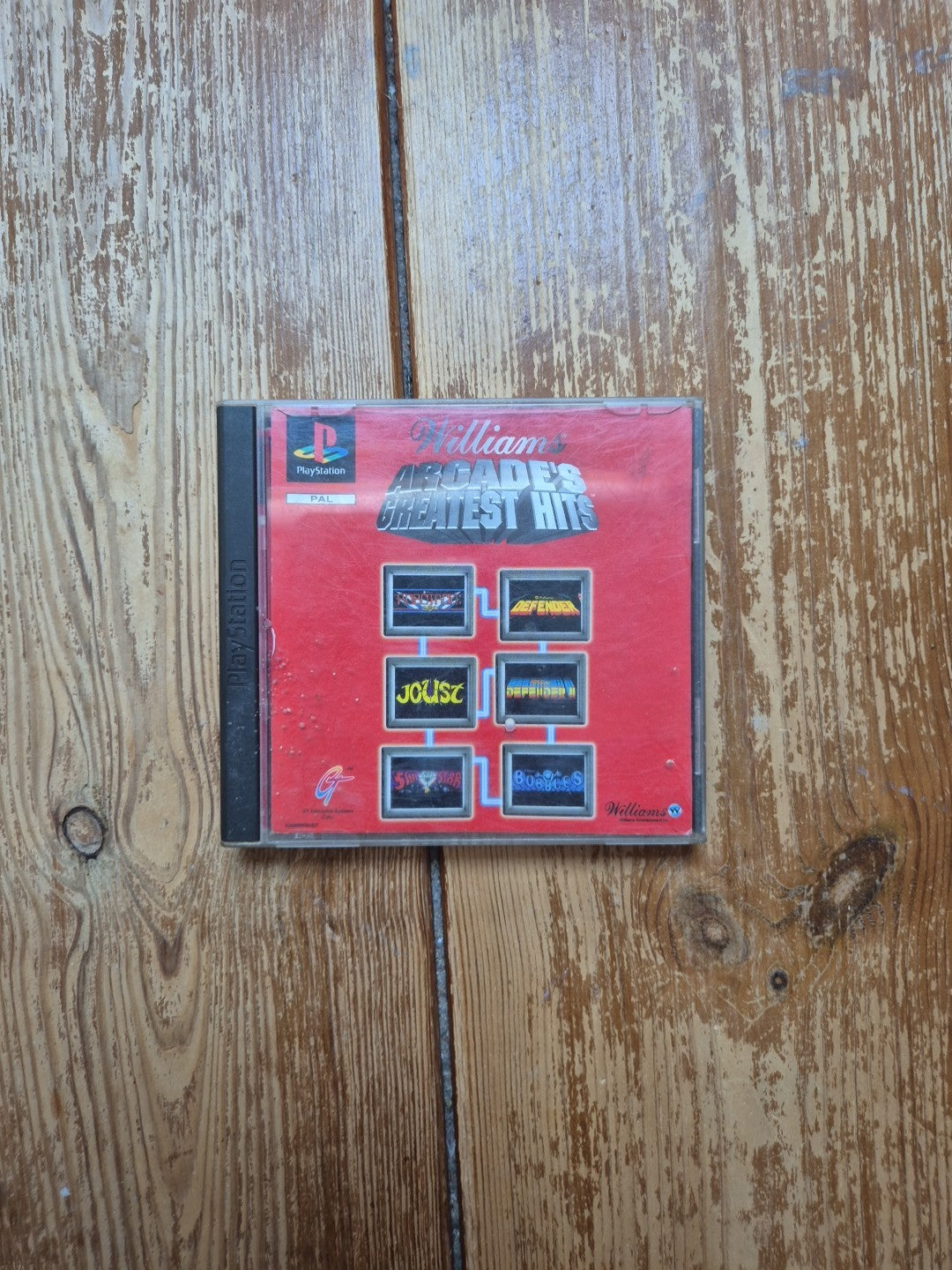 Williams Arcade Greatest Hits PS1 Sony PlayStation Complete With Manual PAL