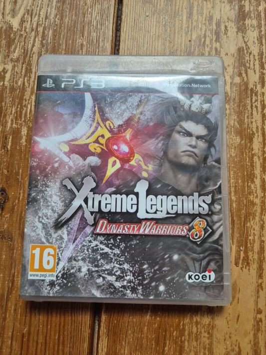 Dynasty Warriors 8 Xtreme Legends (PS3) PlayStation 3 Complete With Manual PAL