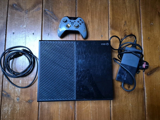 Xbox One Original Console With Limited Edition COD Advance Warfare Controller