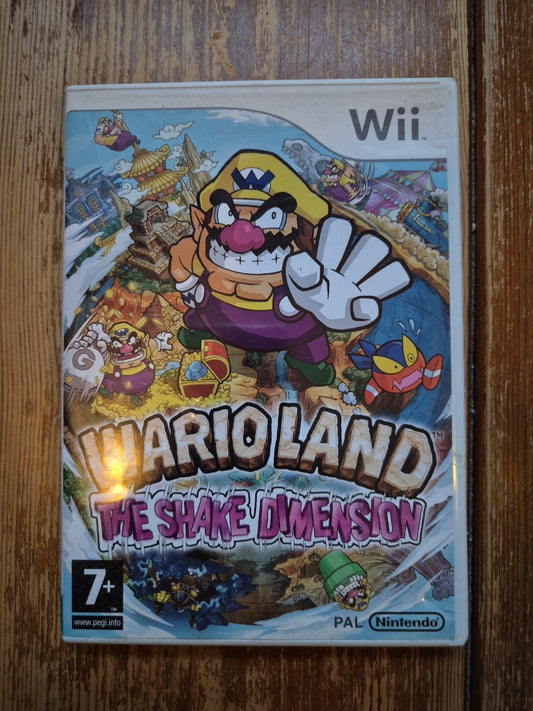 Wario Land: The Shake Dimension (Nintendo Wii, 2008) PAL UK Complete With Manual