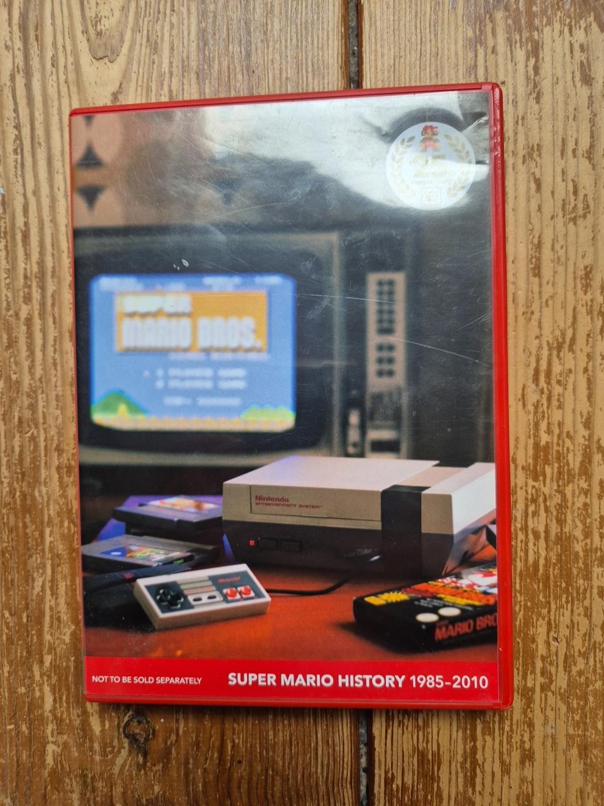 Nintendo Super Mario History 1985-2010 25th Anniversary DVD