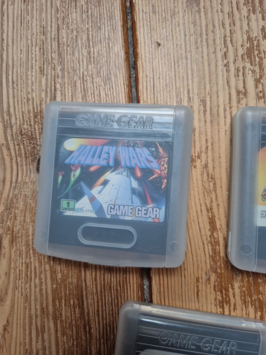 Sega Game Gear Bundle - Indiana Jones Halley Wars Lemmings PAL UK