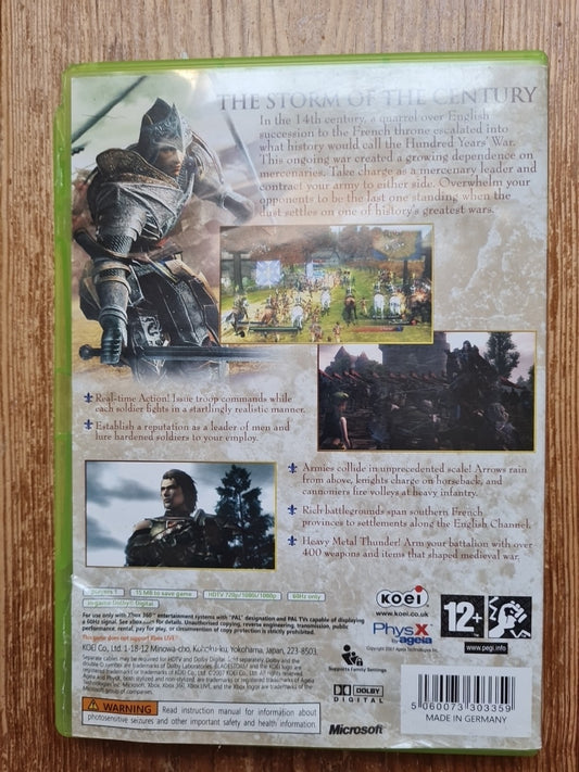 Bladestorm: The Hundred Years' War Xbox 360 PAL UK