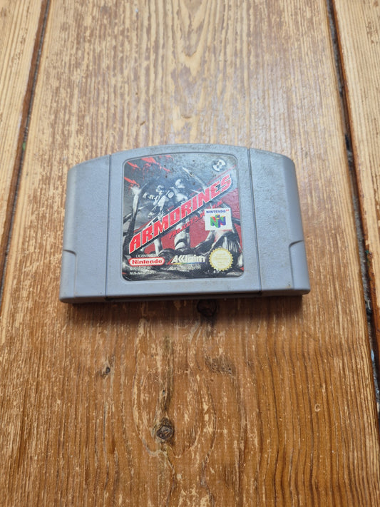 Armorines Nintendo 64 N64 PAL UK
