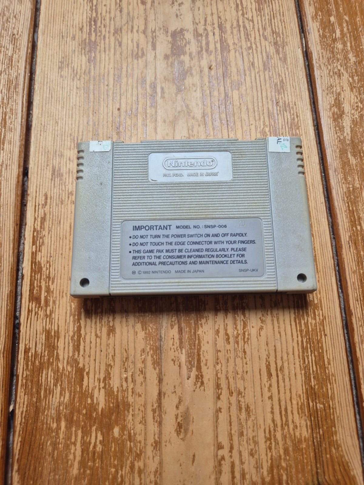 Plok - SNES Super Nintendo - PAL - UK