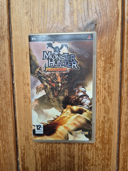 Monster Hunter: Freedom (PSP) PAL UK Complete With Manual