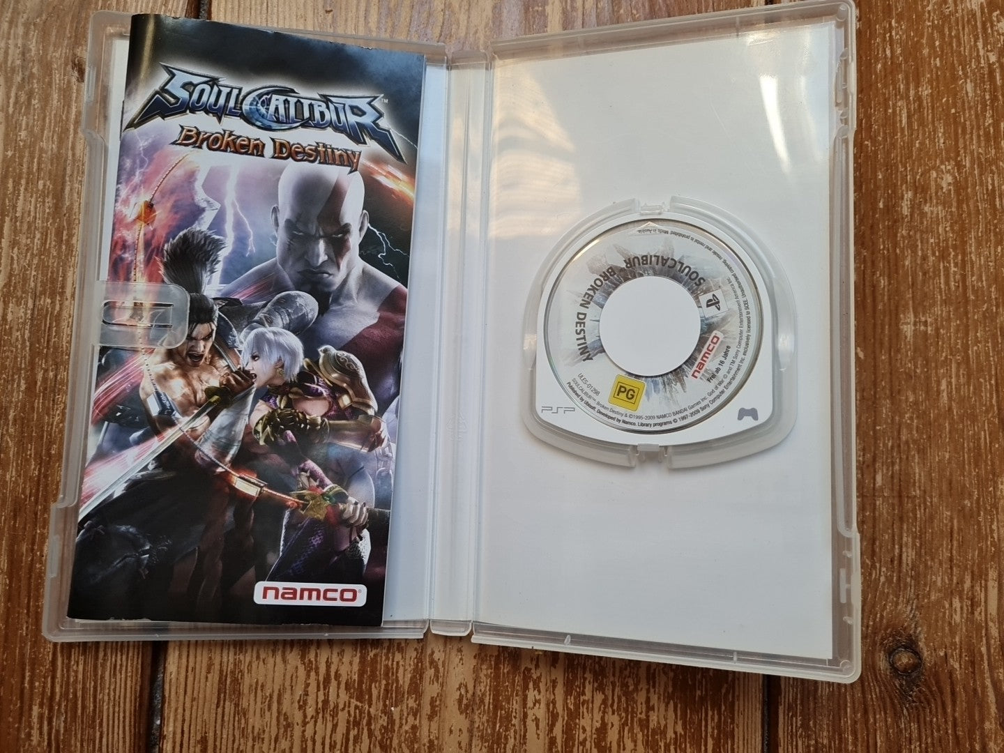 Soul Calibur: Broken Destiny - Sony PSP Game Complete With Manual PAL UK