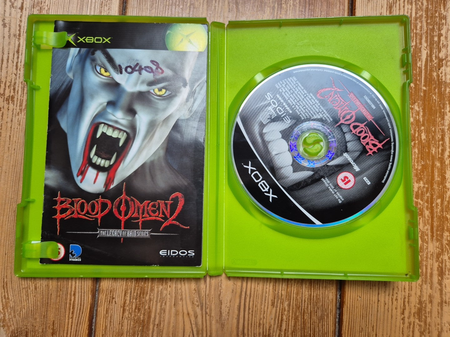 Blood Omen 2 The Legacy of Kain - Xbox - Complete With Manual PAL
