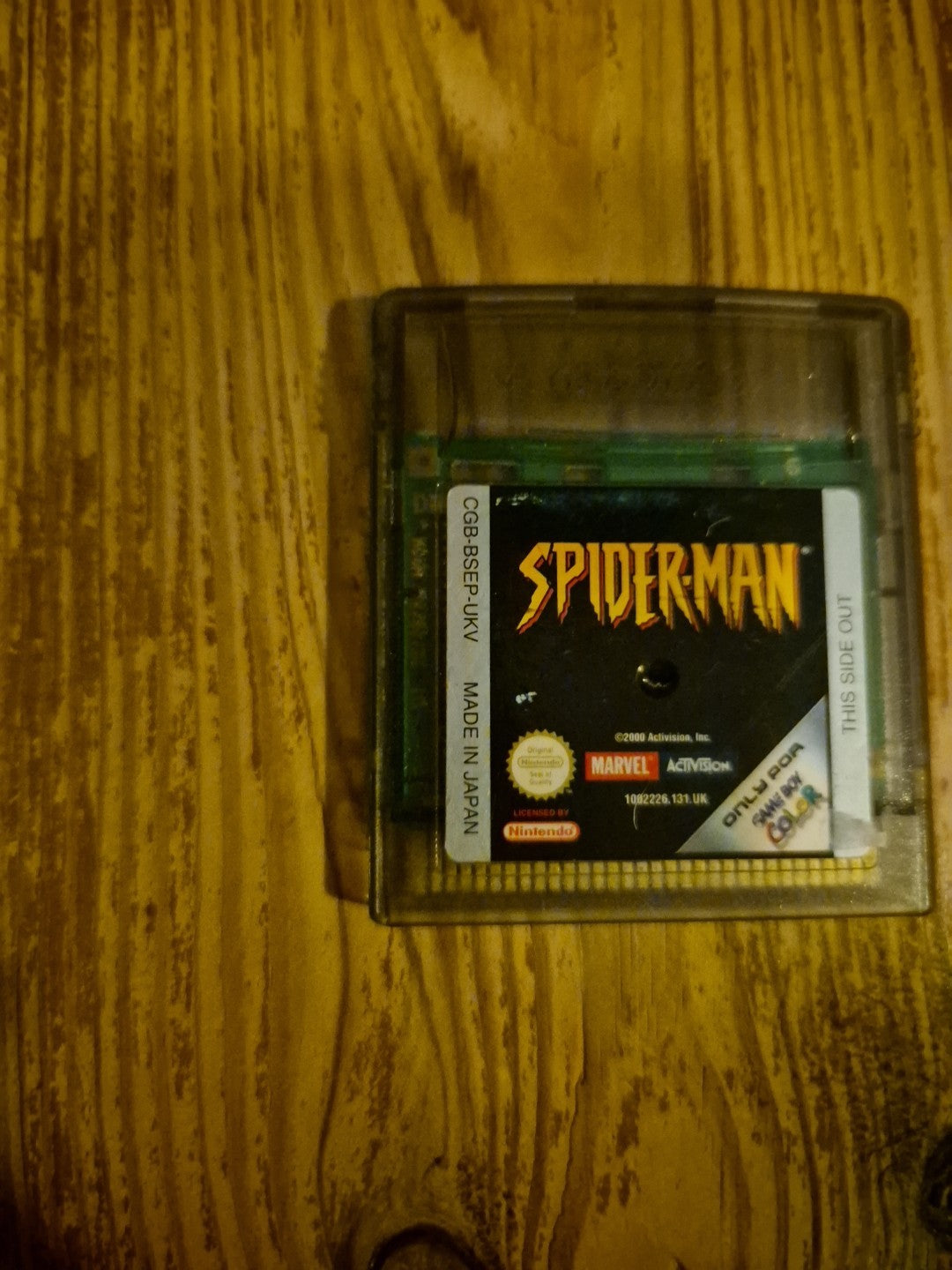 Spider-Man Game Boy - Nintendo Gameboy Color - PAL UK