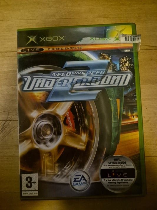 Need For Speed Underground 2 For Xbox, 2004 - PAL UK