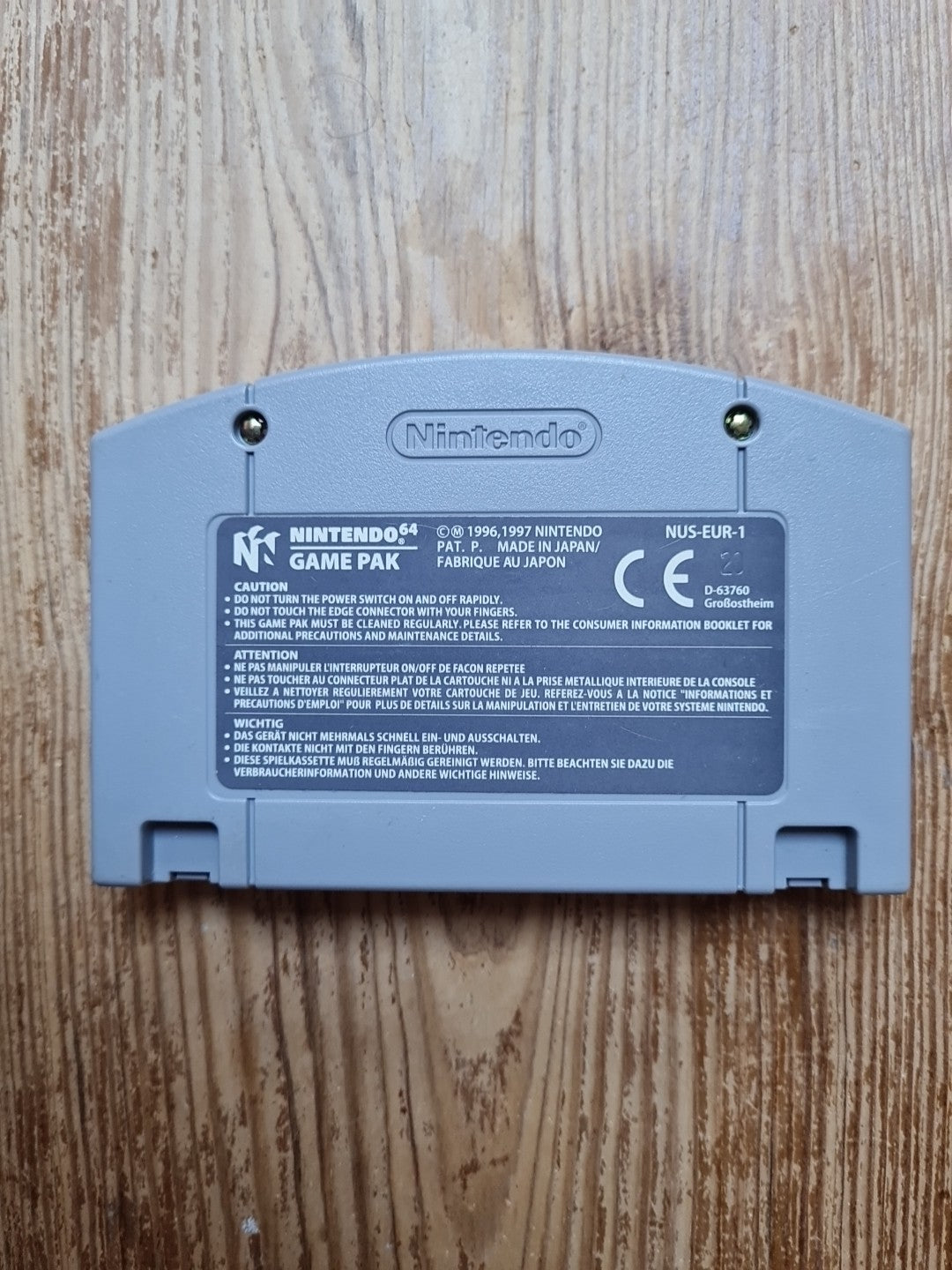 Hybrid Heaven PAL Nintendo 64 N64 UK Version