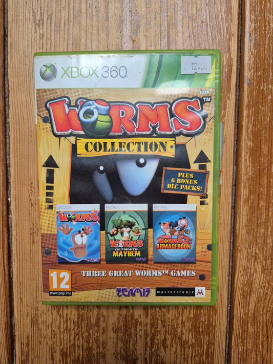 Worms Collection (Xbox 360) Complete With Manual PAL UK
