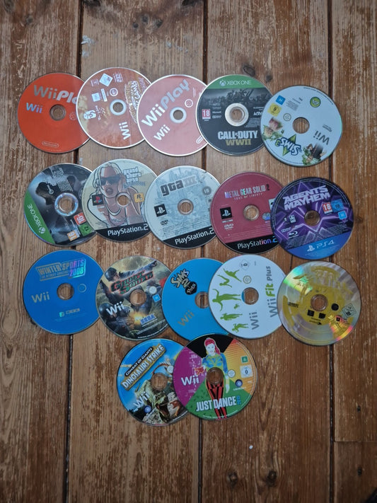 17 Game Bundle - PlayStation, Nintendo Wii, Xbox PAL UK All Tested