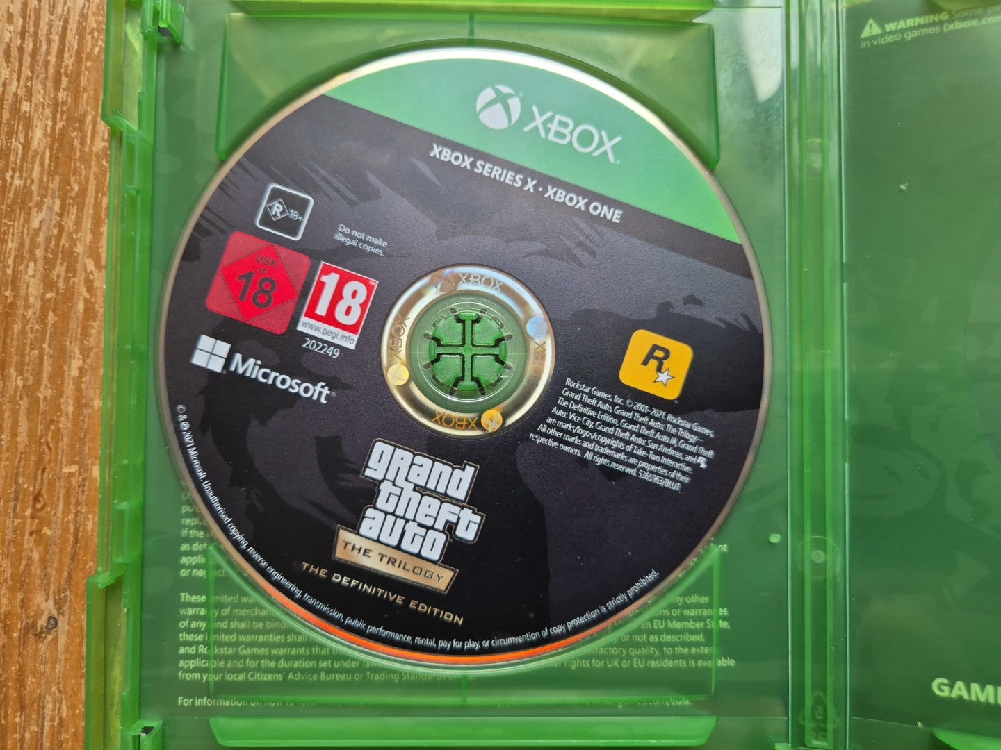 Grand Theft Auto: The Trilogy: The Definitive Edition (Xbox One) PEGI 18+