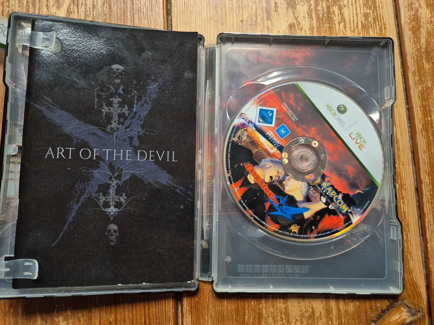 Devil May Cry 4 Collectors Steelbook Edition Xbox 360 Complete PAL UK