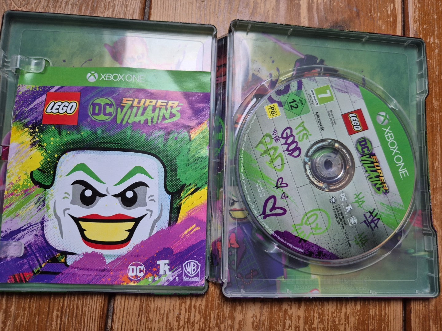 Xbox One Lego DC Super Villains Steelbook With Disc PAL UK