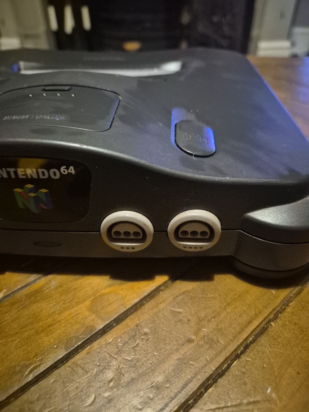 Nintendo 64 Console And Official Yellow Controller Complete Set Up