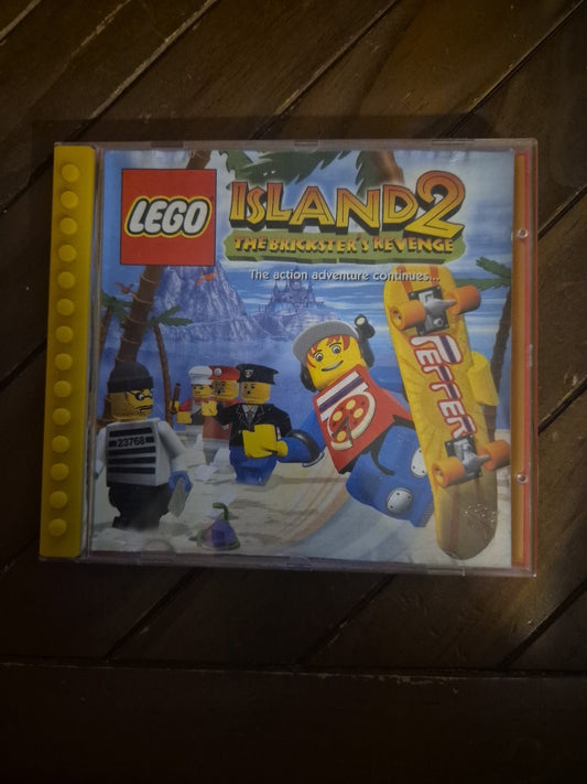 Legi Island 2 The Brickster’s Revenge PC CD-ROM Game Jewel Case Version