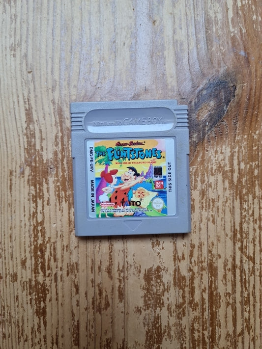 The Flintstones King Rock Treasure Island Nintendo Game Boy PAL UK