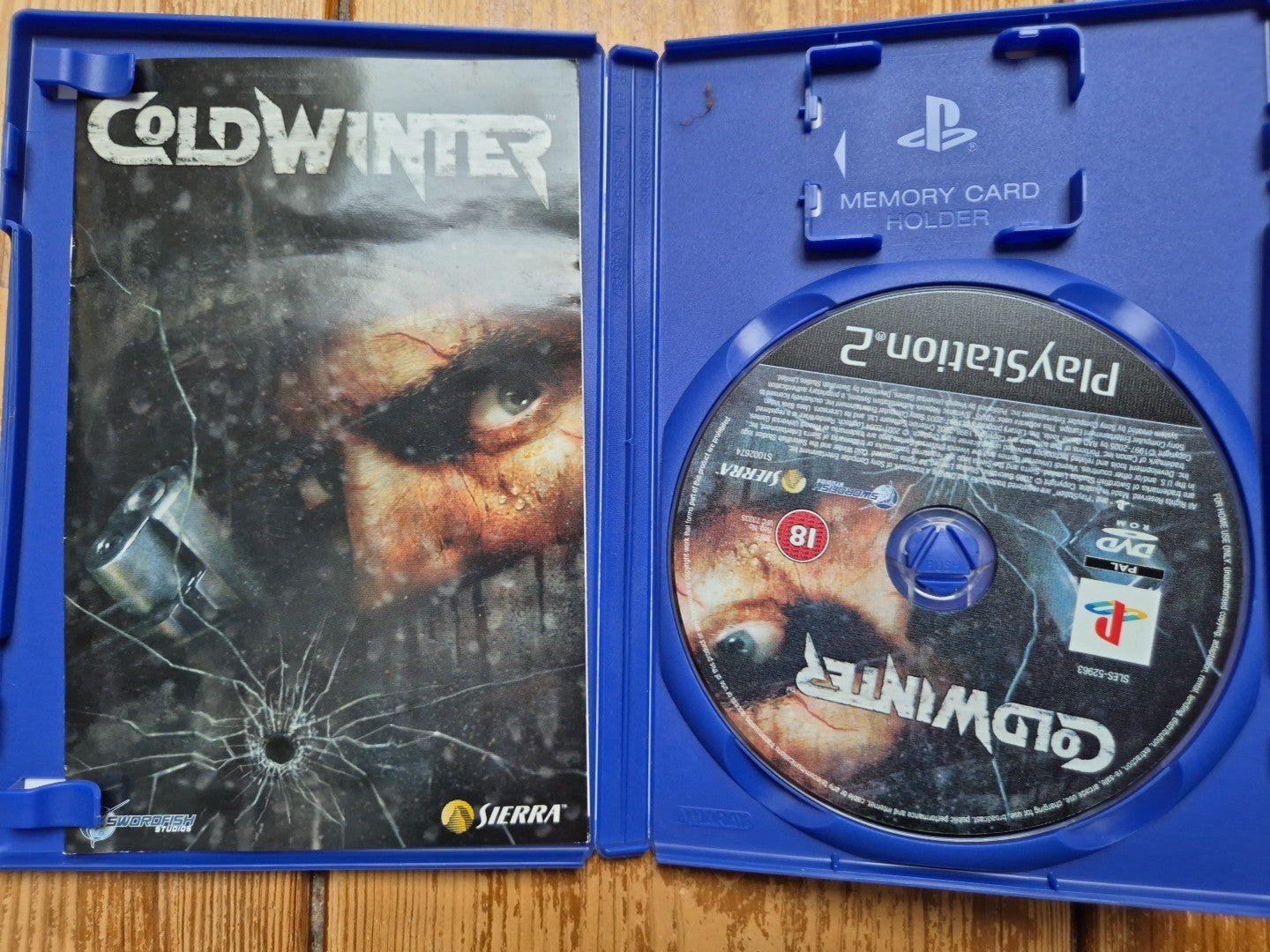Cold Winter - PlayStation 2 PS2 - Complete With Manual PAL