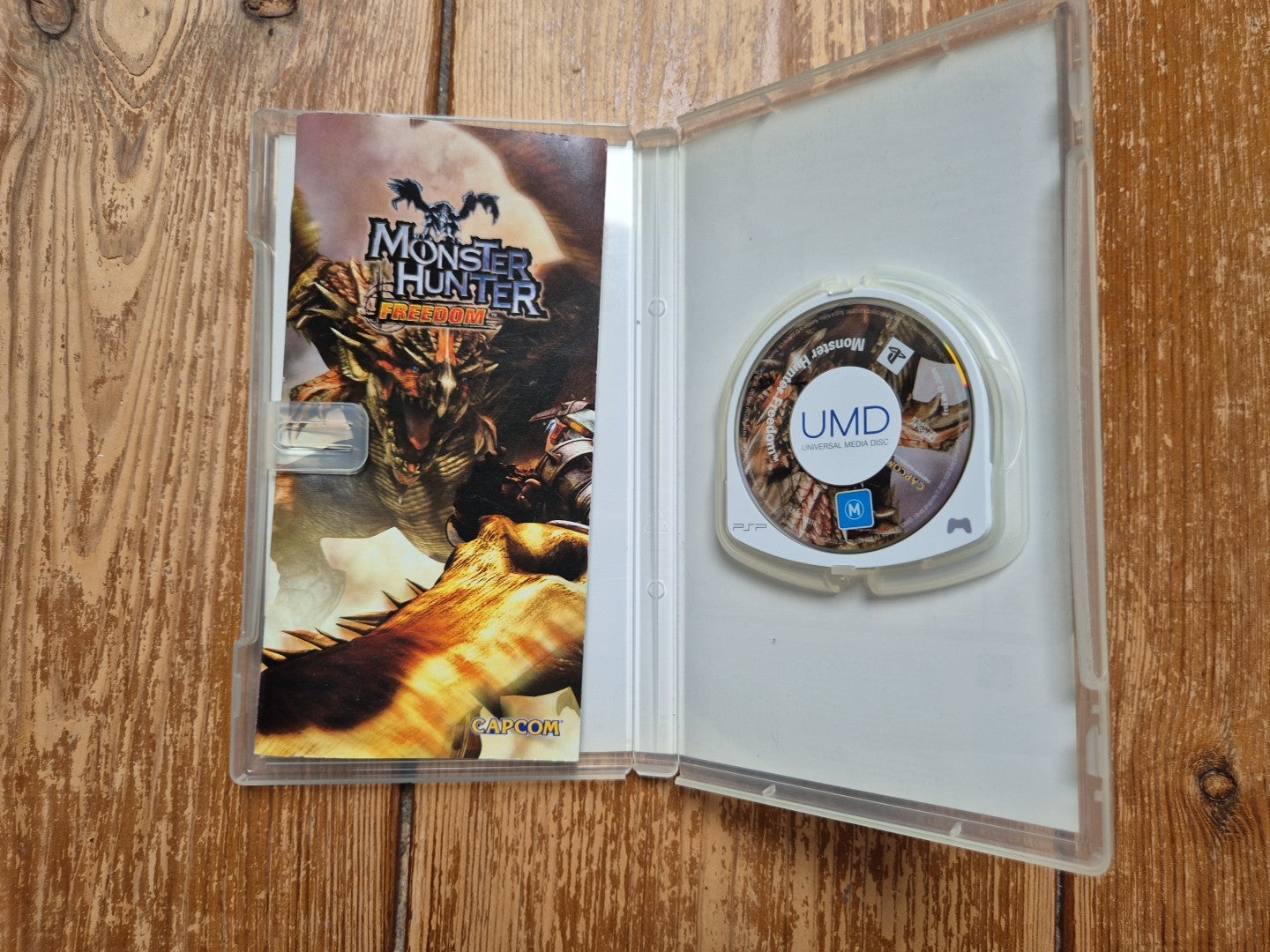 Monster Hunter: Freedom (PSP) PAL UK Complete With Manual
