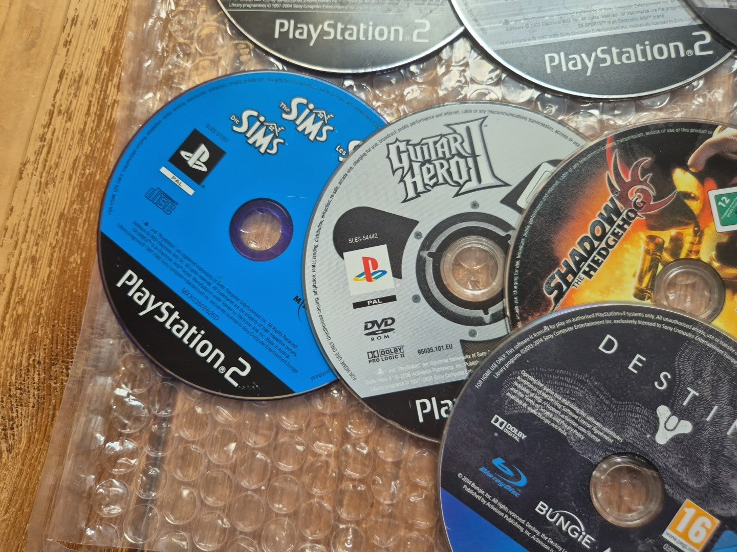 PlayStation Bundle 13 Game PS1, PS2, PS3 Sonic Tony Hawk Etc Tested PAL UK