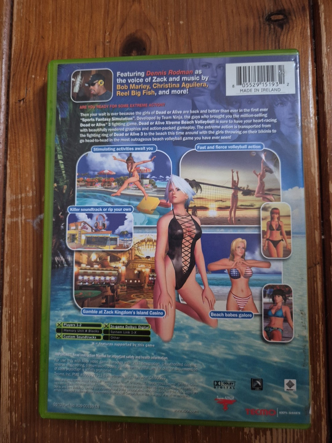 Dead Or Alive Xtreme Beach Volleyball - Complete With Manual - PAL UK