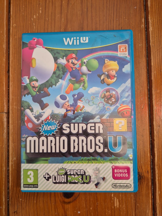 New Super Mario Bros. U Plus New Super Luigi U - Nintendo Wii U PAL UK