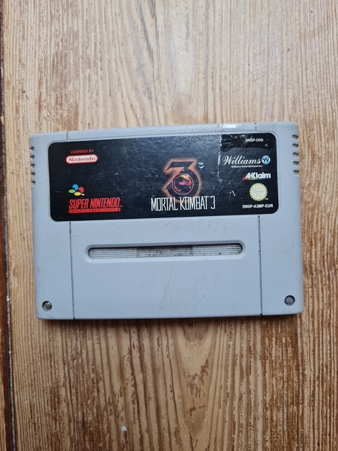 Mortal Kombat 3 Super Nintendo SNES PAL UK