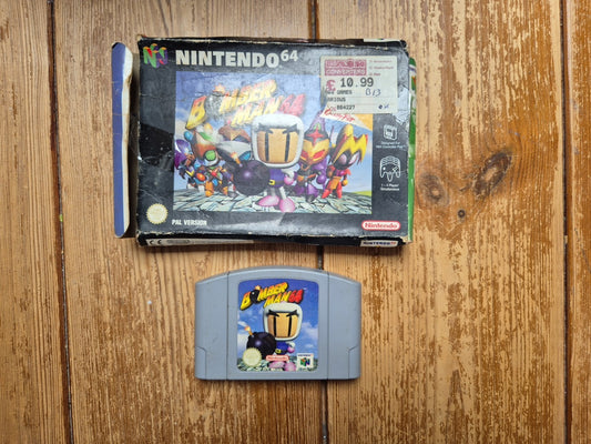 N64 Bomberman 64 - Boxed PAL UK Nintendo 64