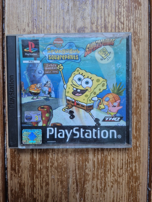 SpongeBob Squarepants Supersponge PlayStation UK PAL PS1