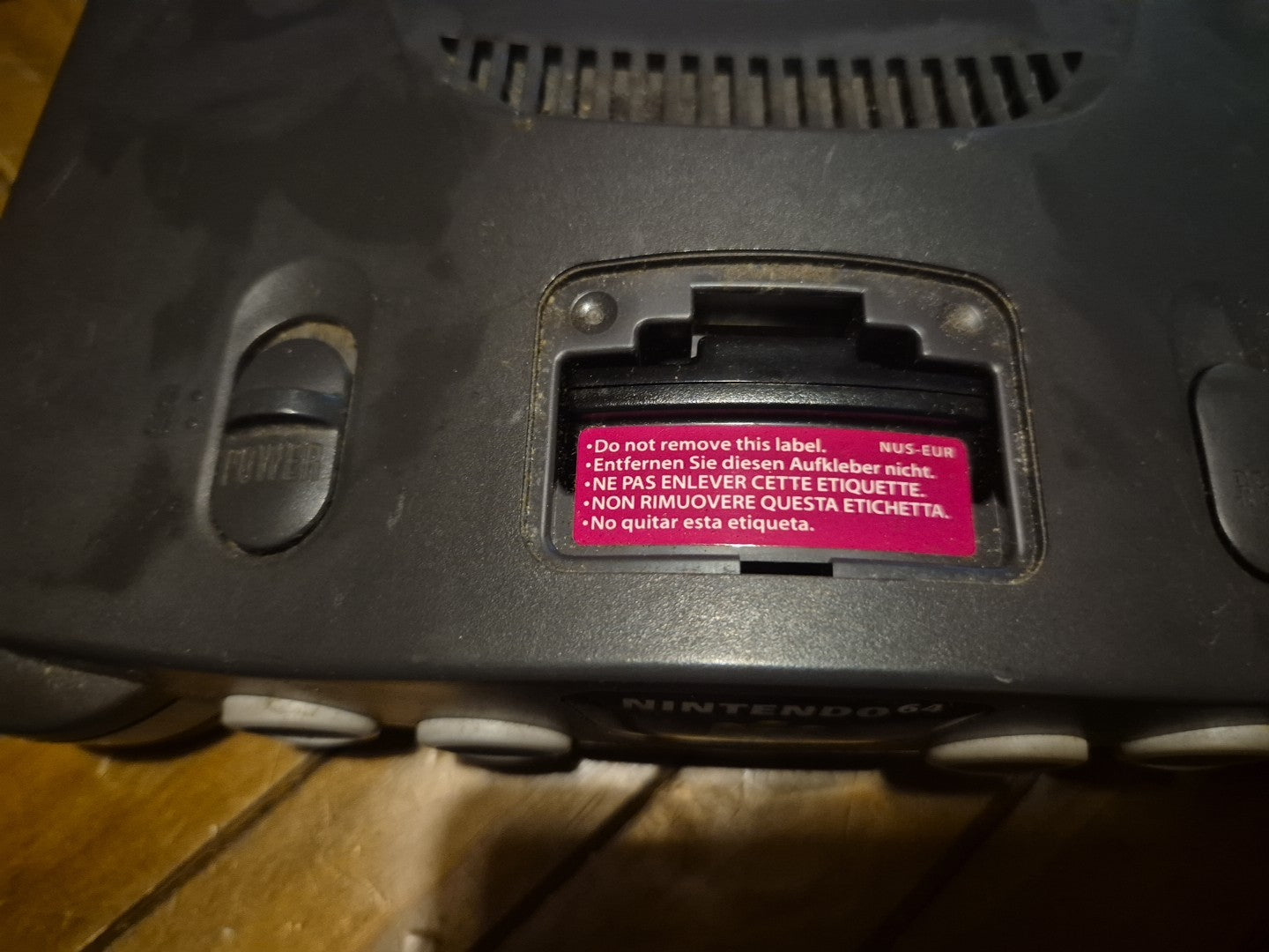 Nintendo 64 Console And Official Yellow Controller Complete Set Up
