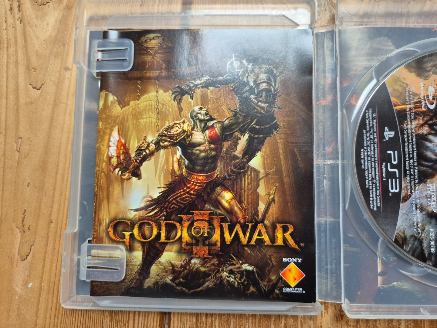 God Of War 3 - PS3 PlayStation 3 - Complete With Manual PAL UK