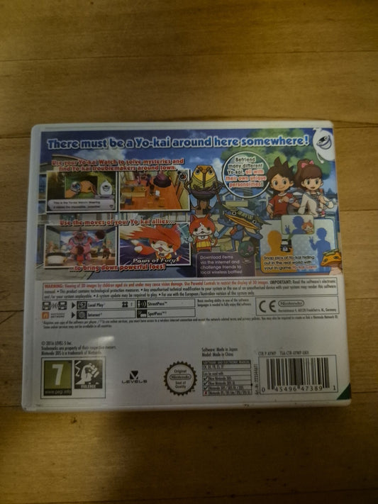 Yo-Kai Watch for Nintendo 3DS Complete With Manual