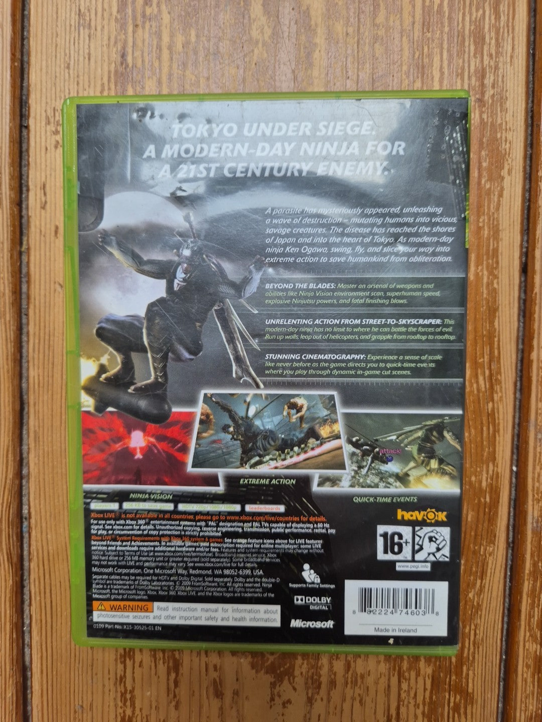 Xbox 360 - Ninja Blade - PAL Version - Complete With Manual