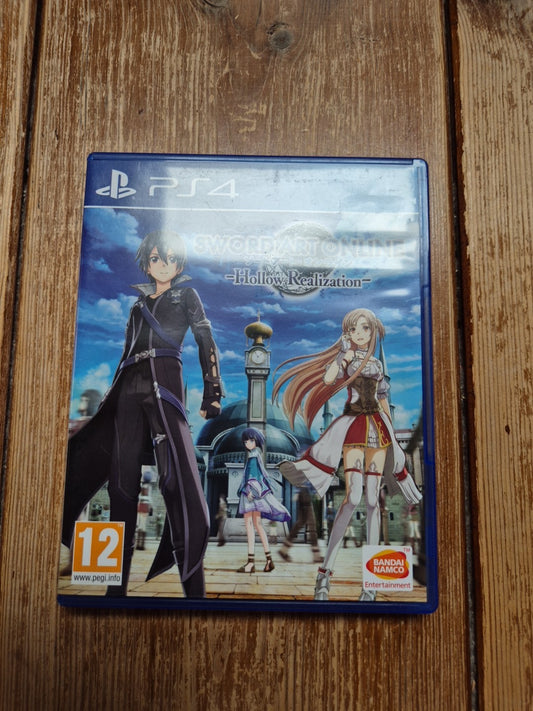 Sword Art Online: Hollow Realization (PlayStation 4) PAL UK Complete PS4