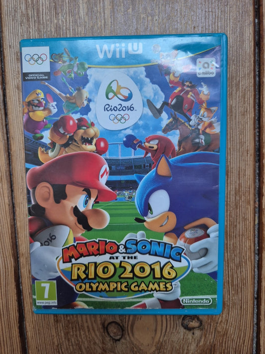 Mario & Sonic at the Rio 2016 Olympic Games - (Nintendo Wii U) PAL UK Version