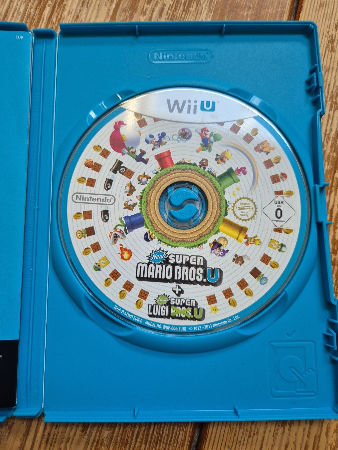 New Super Mario Bros U Plus Super Luigi U - Nintendo Wii U PAL UK