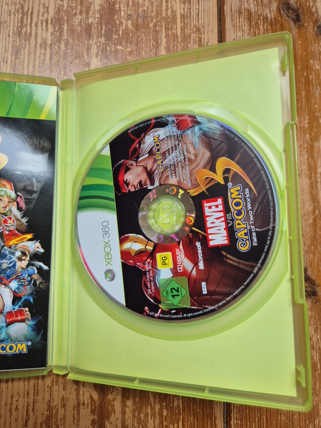 Marvel Vs Capcom 3: Fate of Two Worlds - Xbox 360 Complete With Manual PAL UK