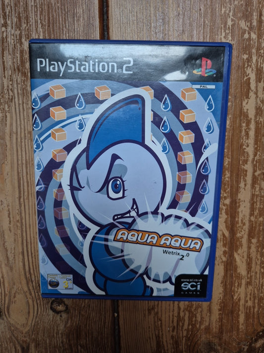 Aqua Aqua: Wetrix 2 (Playstation 2/ PS2) PAL UK Complete With Manual