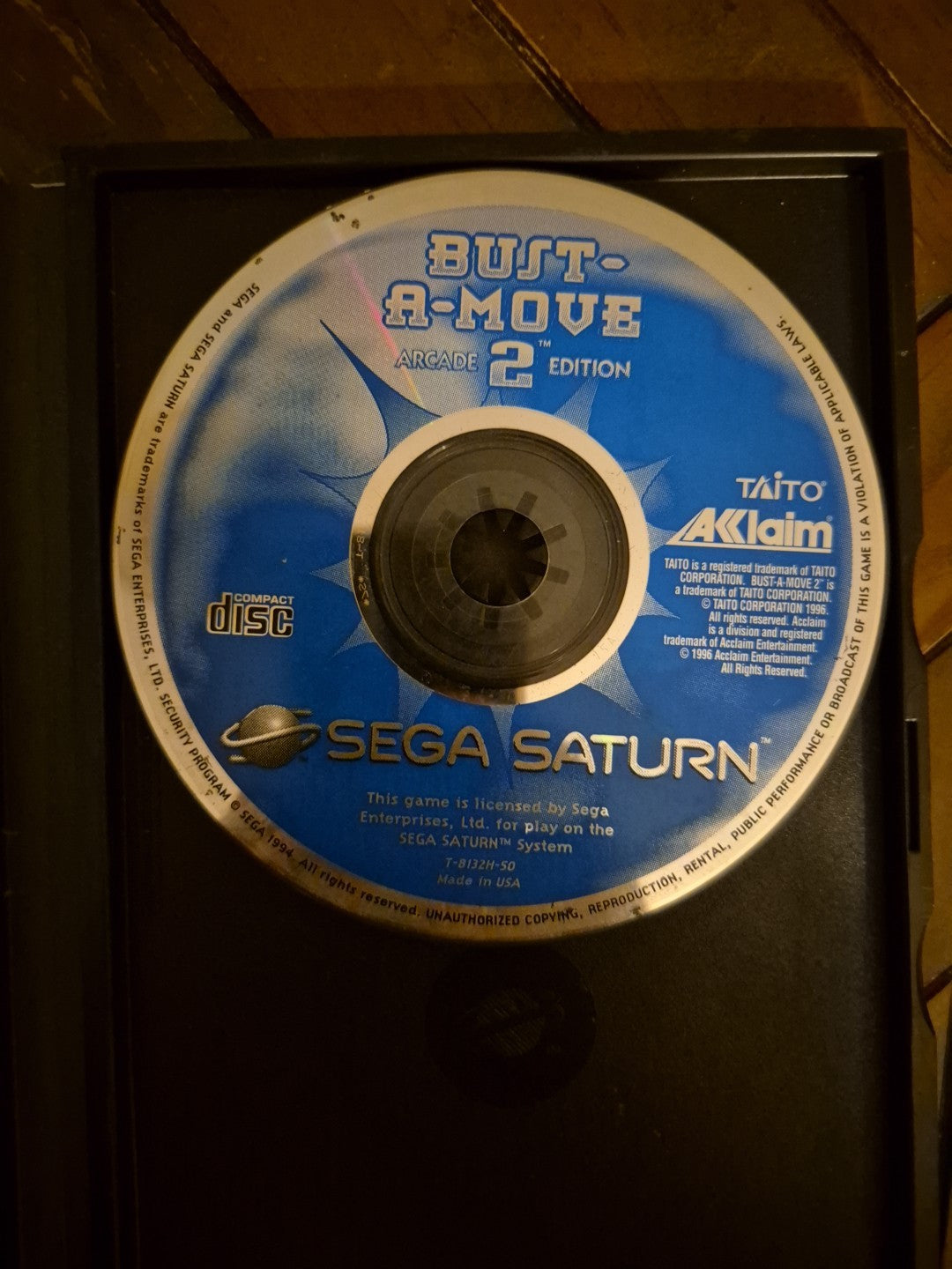 Bust-a-Move 2 Arcade Edition - Sega Saturn PAL UK