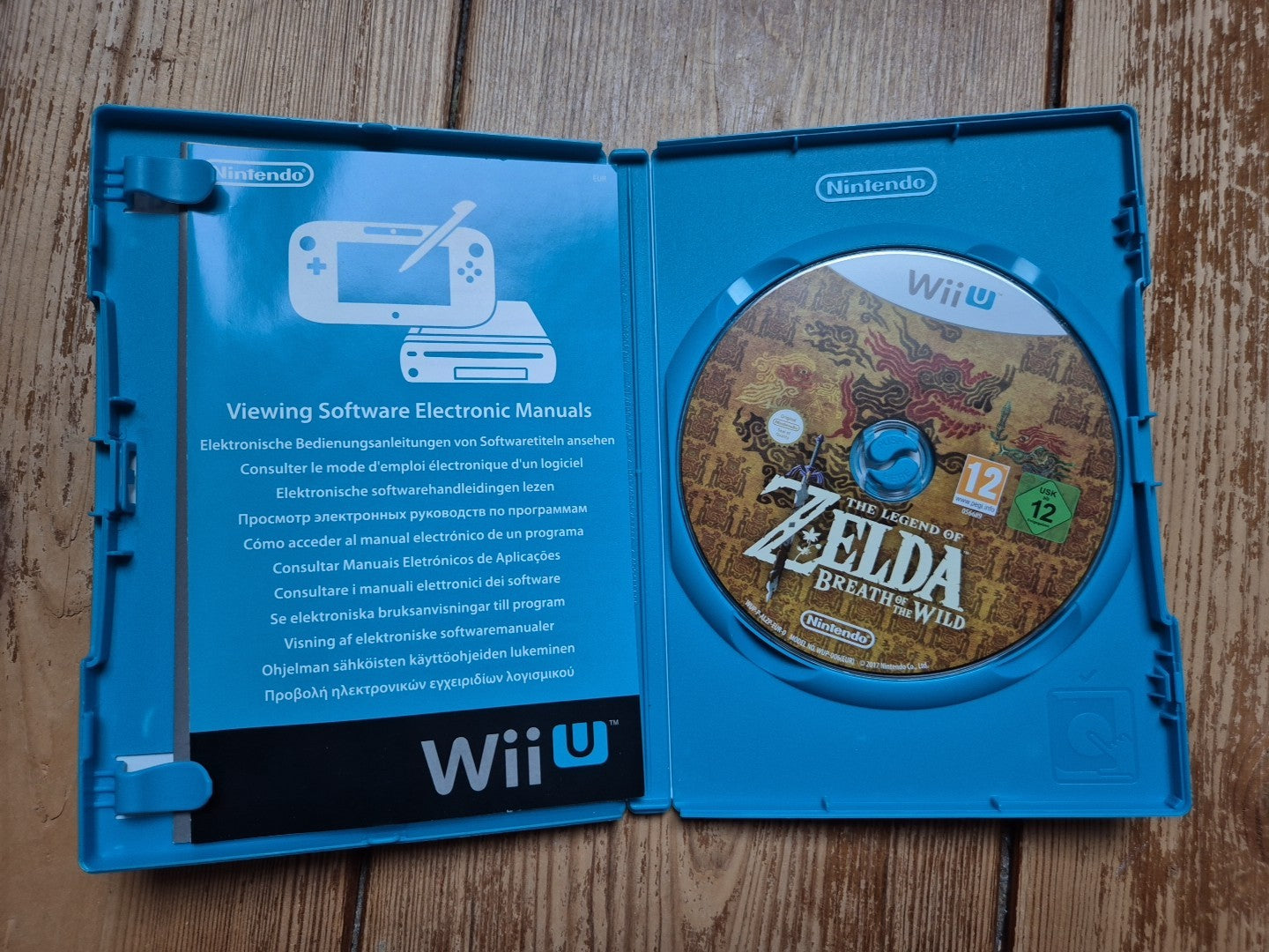 The Legend of Zelda: Breath of the Wild - Nintendo Wii U 2017 PAL UK