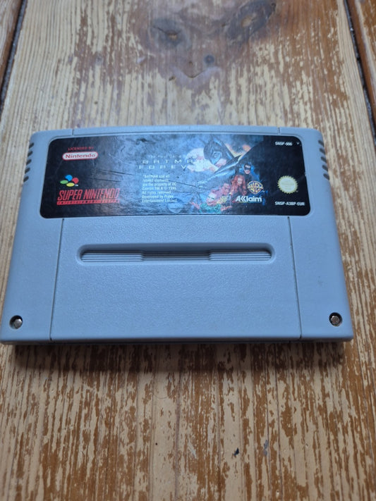 Batman Forever Super Nintendo Entertainment System SNES UK PAL Version