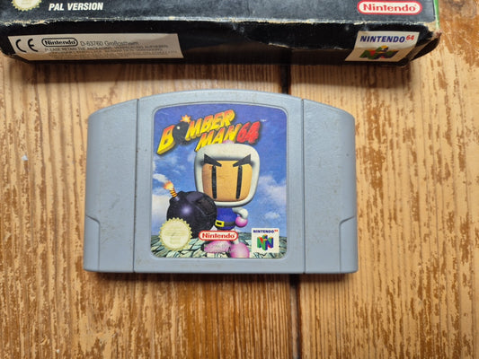 N64 Bomberman 64 - Boxed PAL UK Nintendo 64