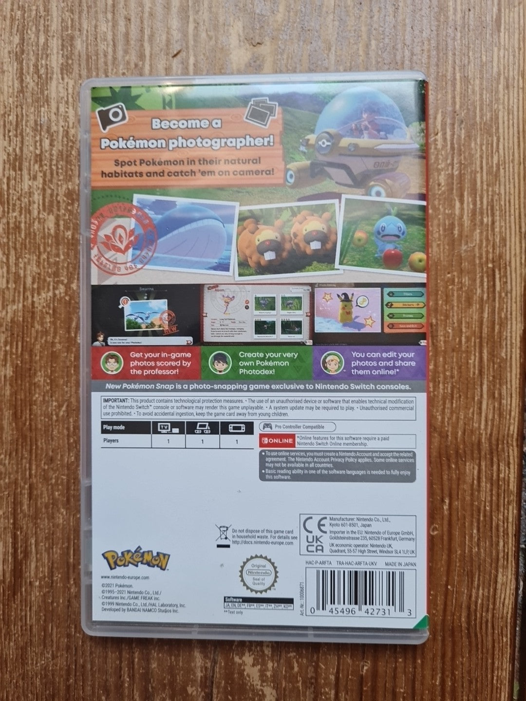 New Pokemon Snap - Nintendo Switch PAL UK